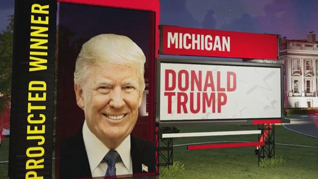 Trump victory in Michigan Details